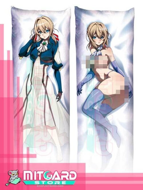 VIOLET EVERGARDEN Auto Memories Doll Body pillow case Dakimakura - 50cmx150cm / Peach Skin / 2 Sides Printed - 1