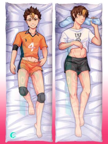 HAIKYUU!! Yu Nishinoya Body pillow case Dakimakura by Purishira - 50cmx150cm / 2-Way Tricot - 1