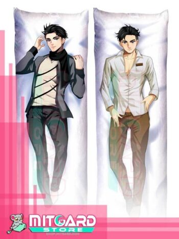 YURI ON ICE!!! Otabek Altin Body pillow case Dakimakura - 50cmx150cm / Velvet / 2 Sides Printed - 1