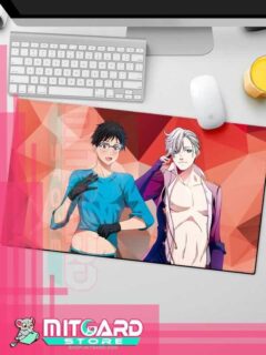 YURI ON ICE!!! Victor Nikiforov & Yuri Katsuki Playmat gaming mousepad Anime - 1