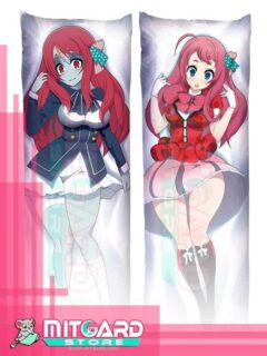 ZOMBIE LAND SAGA Sakura Minamoto Body pillow case Dakimakura - 50cmx150cm / Peach Skin / 2 Sides Printed - 1