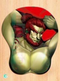 Ganondorf v2 3D Mouse pad with Gel Wrist rest