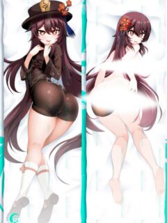 Hu Tao v2 Body pillow case Mitgard Studio