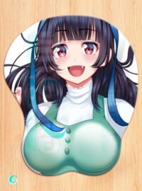 Mini Yaemori 3D Mouse pad with Gel Wrist rest