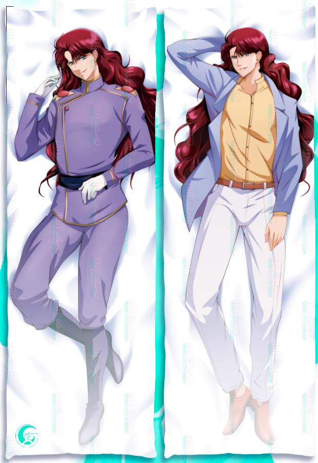 RESERVED for Patrick - top Maken-ki KODAMA HIMEGAMI Dakimakura pillowcase Rare