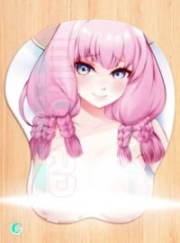 Aura v2 3D Mouse pad with Gel Wrist rest