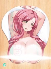 Hanazono Hahari v1 3D Mouse pad with Gel Wrist rest