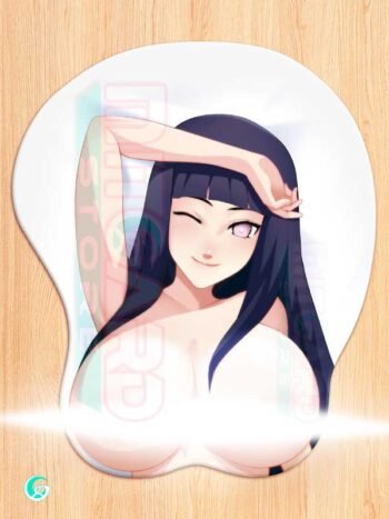 Hinata Hyuga v1 Mouse pad 3D