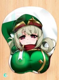 Araga Kiwi / Leopard v2 3D Mouse pad with Gel Wrist rest
