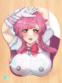 Meninas McAllon 3D Mouse pad with Gel Wrist rest