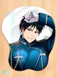Roy Mustang 3D Mouse pad with Gel Wrist rest