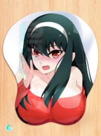 Yor Forger v2 Mouse pad 3D con reposamuñecas de gel