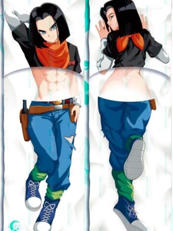 Android 18 Undress Body pillow case