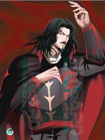 Dracula Vlad Tepes Body pillow case CASTLEVANIA Mitgard-Knight