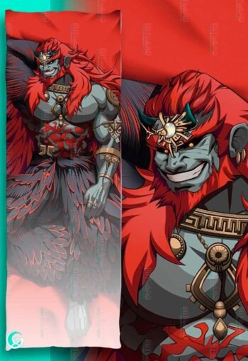 Alternative view of Ganondorf v2 Dakimakura Body pillow cover