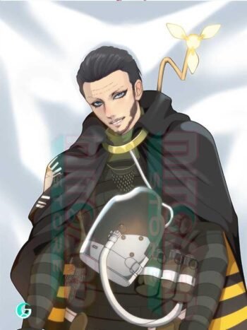 Higgs Monaghan Body pillow case DEATH STRANDING Mitgard-Knight