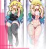 KOBAYASHI-SAN CHI NO MAID DRAGON Lucoa Body pillow case dakimakura - 50cmx150cm / Peach Skin / 2 Sides Printed - 1
