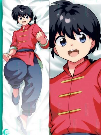 Alternative view of Ranma Saotome Male v1 Body pillow case