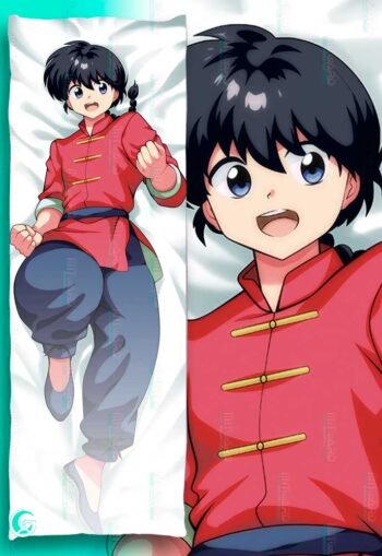 Alternative view of Ranma Saotome Male v1 Dakimakura Body pillow cover