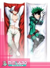Shoto Todoroki x Isuku Midoriya Funda de almohada (dakimakura)