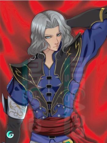 The Devil Forgemaster Hector Body pillow case CASTLEVANIA Mitgard-Knight