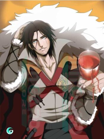 Trevor C. Belmont / Ralph C. Belmondo Body pillow case CASTLEVANIA Mitgard-Knight