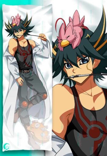 Alternative view of Yusei Fudo Dakimakura Body pillow cover