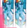 FANART MY LITTLE PONY Anthro Rainbow Dash Body pillow case dakimakura - 4