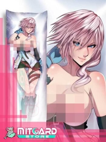 FINAL FANTASY XIII Lightning Farron Body pillow case Dakimakura - 2