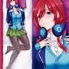 THE QUINTESSENTIAL QUINTUPLETS Miku Nakano Body pillow case Dakimakura by KushinaBx - 2