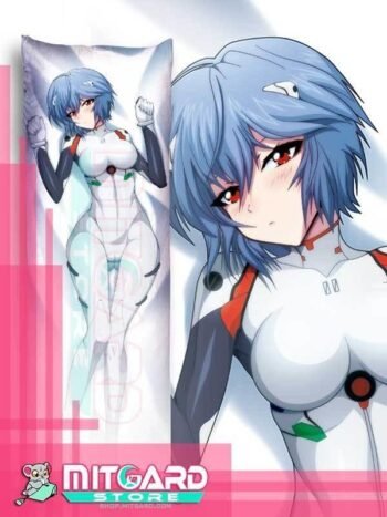 NEON GENESIS EVANGELION Rei Ayanami Body pillow case Dakimakura - 2