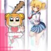 POP TEAM EPIC Popuko V1 Body pillow case Dakimakura - 50cmx150cm / Soft Satin / 2 Sides Printed - 1