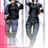 RESIDENT EVIL 2 Leon Scott Kennedy V1 Body pillow case Dakimakura - 50cmx150cm / Peach Skin / Front Clothes1 + back - 1