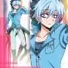 SERVAMP Sleepy Ash / Kuro Body pillow case Dakimakura - 2