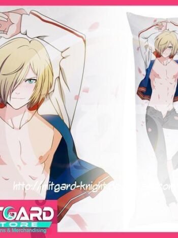 YURI ON ICE!!! Yuri Plisetsky V1 Body pillow case Dakimakura - 3