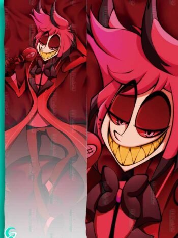 Alternative view of Alastor Body pillow case