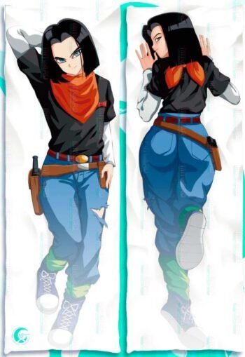 Android 17 v2 Dakimakura Body pillow cover
