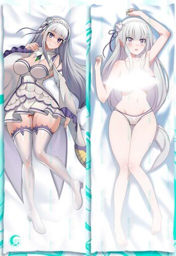 Emilia V3 Dakimakura Body pillow cover