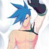 Galo Thymos Body pillow case PROMARE Mitgard-Knight