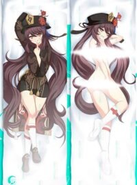 Hu Tao v1 Funda de almohada (dakimakura)
