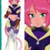 Kit Ballard Body pillow case BLADE KITTEN Orcaleon
