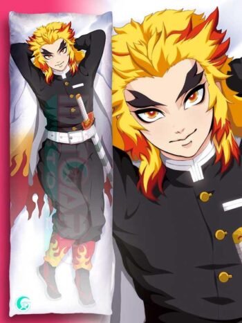 Rengoku Kyojuro Body pillow cover DEMON SLAYER Mitgard Studio
