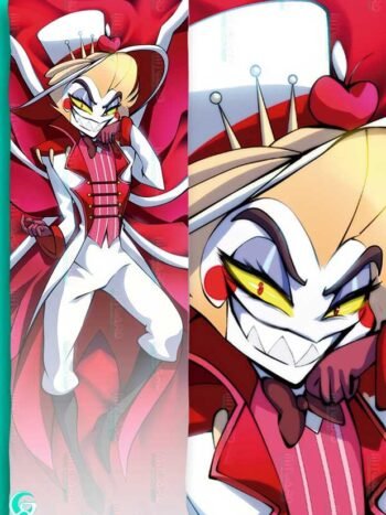 Alternative view of Lucifer Morningstar Body pillow case