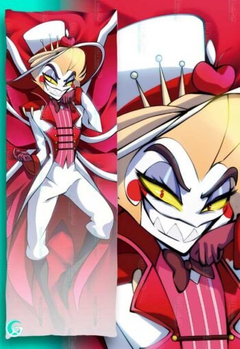 Alternative view of Lucifer Morningstar Dakimakura Body pillow cover