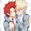Bakugo Katsuki X Eijiro Kirishima Dakimakura case MY HERO ACADEMIA Mitgard-Knight