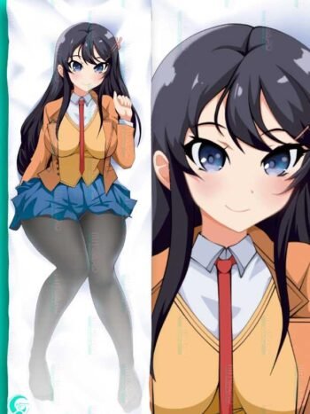 Alternative view of Mai Sakurajima Body pillow case