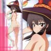 KONOSUBA Arch wizard Megumin Body pillow case Dakimakura - 5
