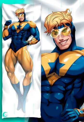 Alternative view of Booster Gold / Michael Jon Carter Dakimakura Body pillow cover