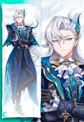 Alternative view of Neuvillette Dakimakura Body pillow cover