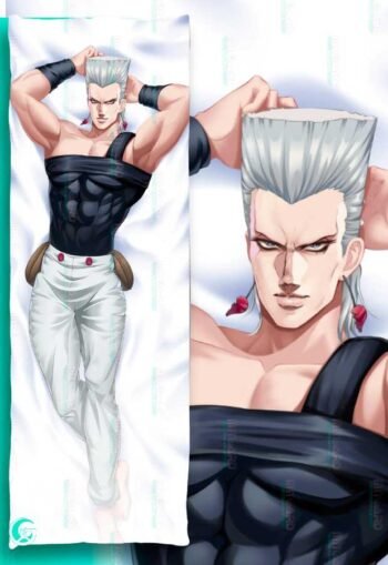 Alternative view of Jean-Pierre Polnareff Dakimakura Body pillow cover